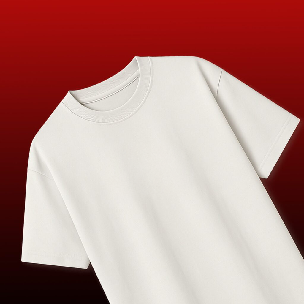 white plain tshirts